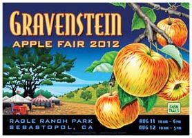 Gravenstein Apple Fair Poster 2012