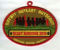Cub Scout Camp embroidered patches