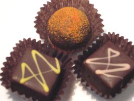 Exquisite chocolates from artisan chocolatiers