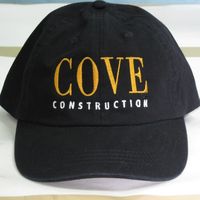 Embroidered Cap for Cove Construction
