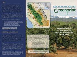 San Joaquin Valley Greenprint Brochure