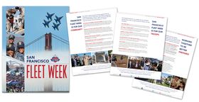 SF Fleet Week Promo Book