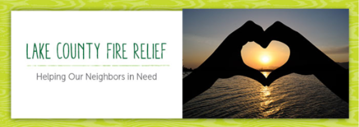 RCU Offers 2016 Lake County Fire Victims Relief Fund