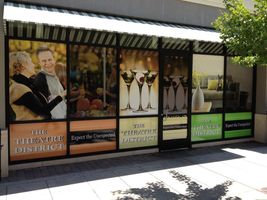 Business Store Front Wrap