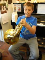 The French Horn; What a beautiful golden tone!