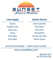 Sunset Linen and Uniform - Services