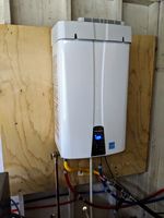 Navien Tankless Water Heater - Forestville Install