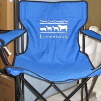 Screen Printed Camp Chairs can also be personalize