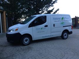 natural clean cleaners van