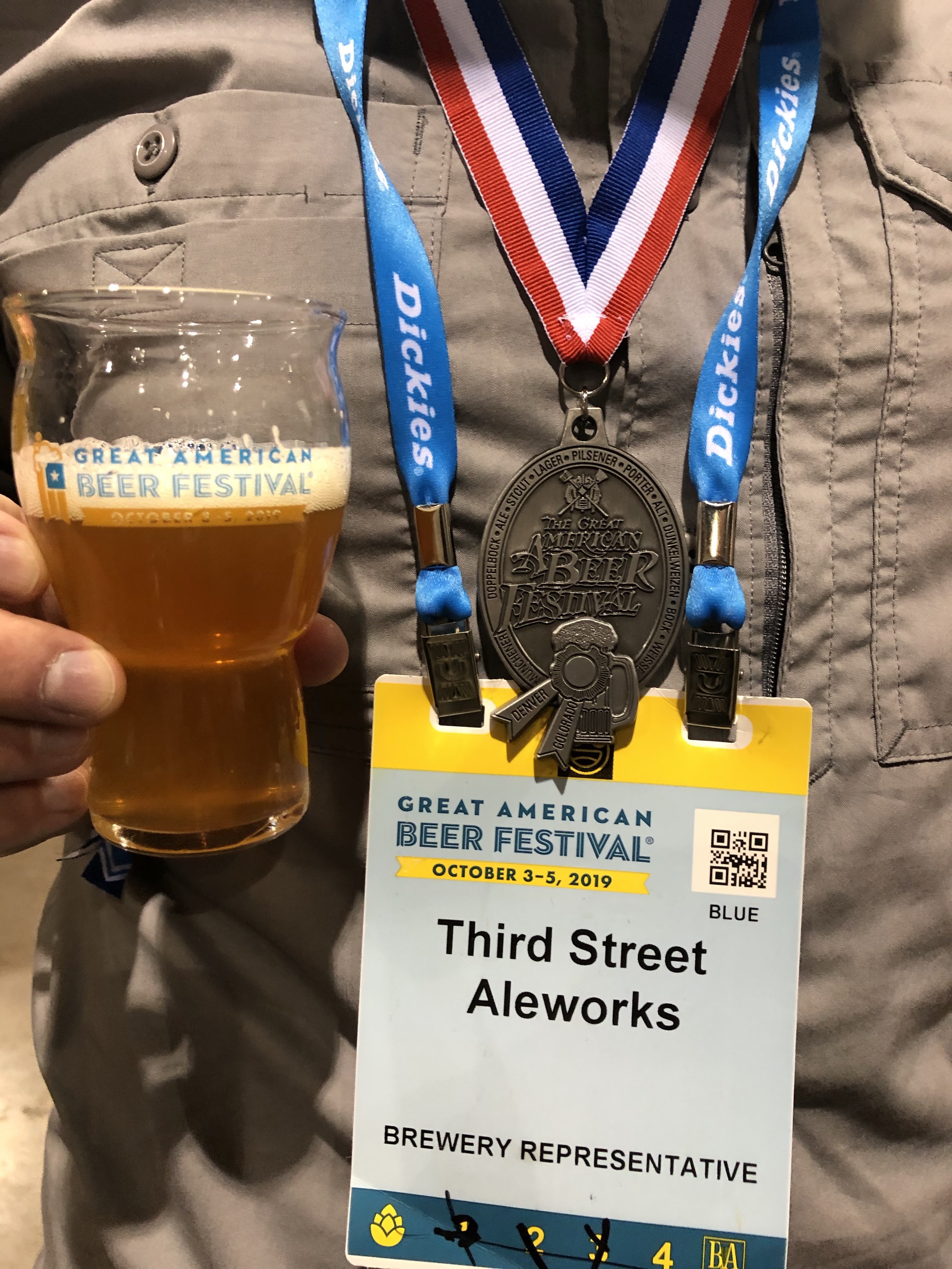 Third Street Aleworks Wins Silver Medal at 2019 GABF