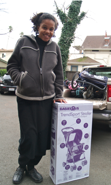 Community First Spearheads Stroller Drive