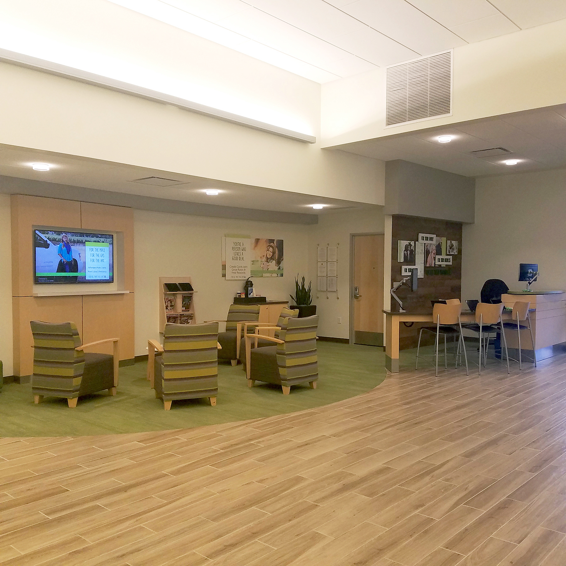 Redwood Credit Union Remodels Petaluma Branch